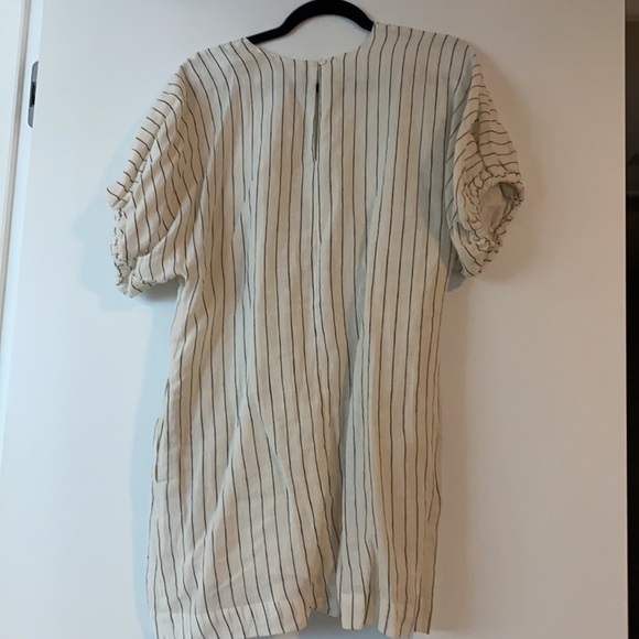 Mini dress, billowy sleeves, size S - Picture 3 of 3